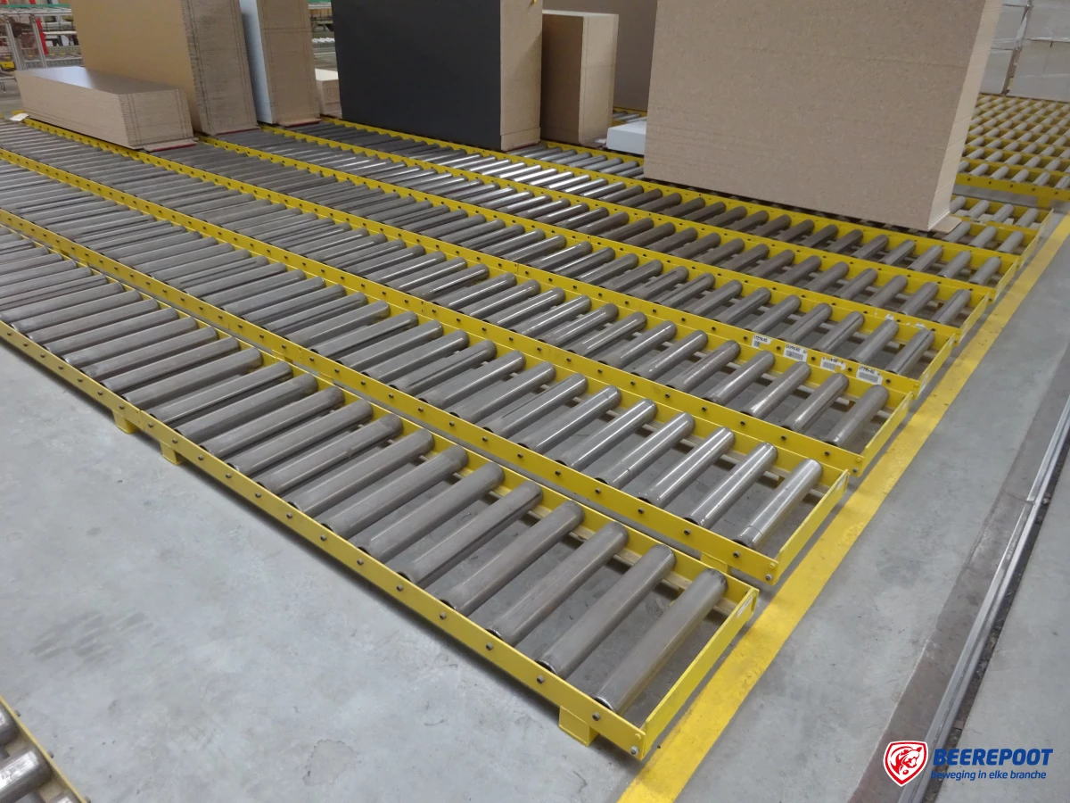 Rollenbaan, zwaartekracht